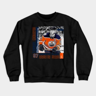 Connor Mcdavid Paper Poster Crewneck Sweatshirt